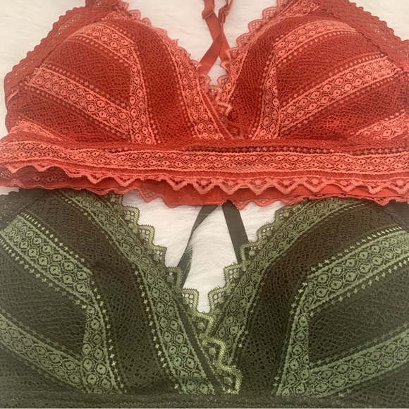 No Boundaries 2 Lace Crossback Bralettes - Picture 2 of 11